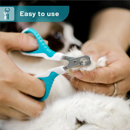 Mr. Pen- Cat Nail Clipper, Green & White Cat Nail Trimmer, Cat Nail Clippers, Cat Claw Clippers, Cat Clippers for Nails, Pet Nail Clippers, Kitten Nail Clipper, Small Dog Nail Clipper Cat Claw Trimmer