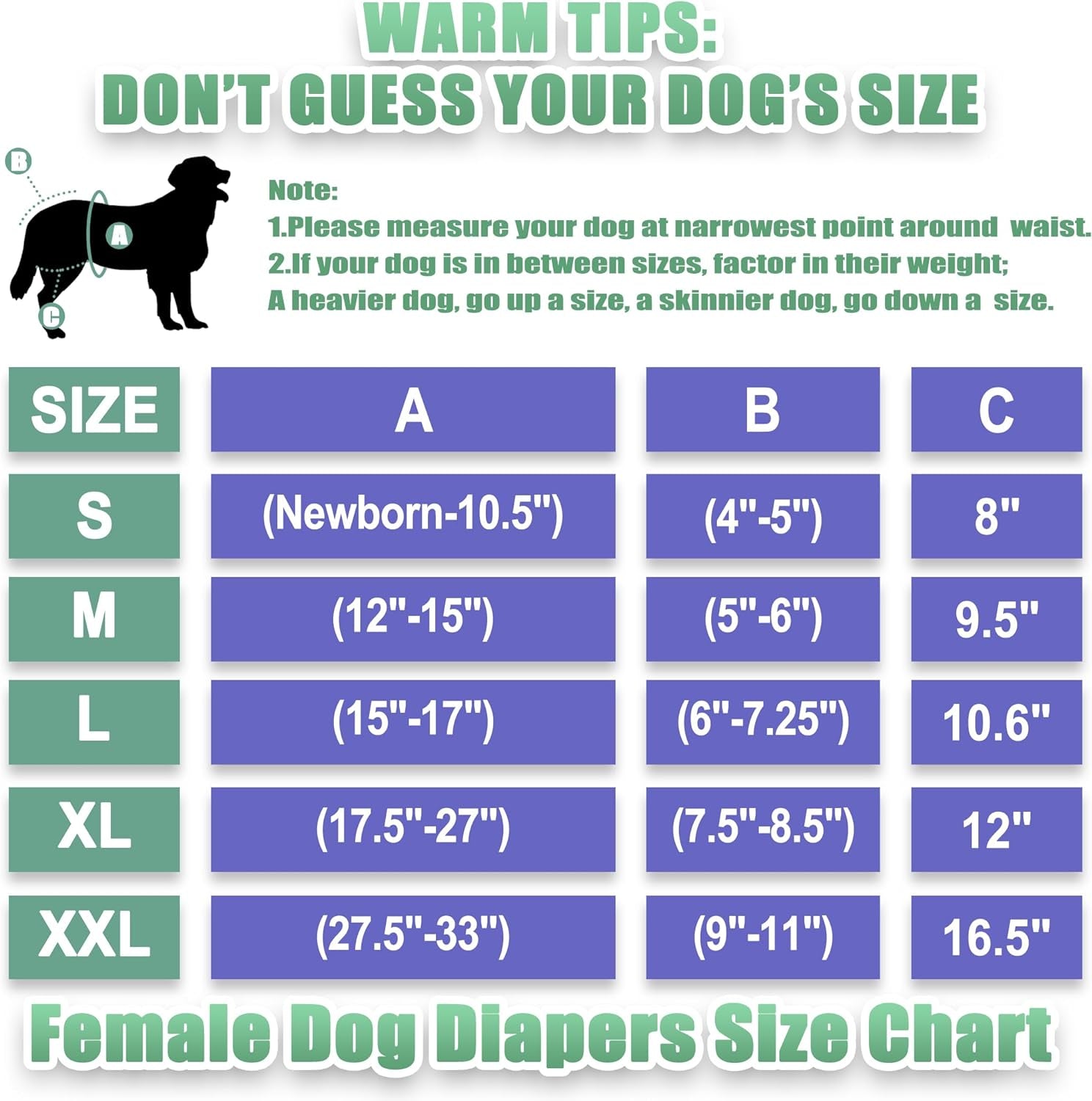 Wegreeco Washable Reusable Premium Dog Diapers,Pack of 3,Small Dog Puppy & Doggy Diapers Female,Dog Period Panties Diapers Female in Heat Morandi-1 S