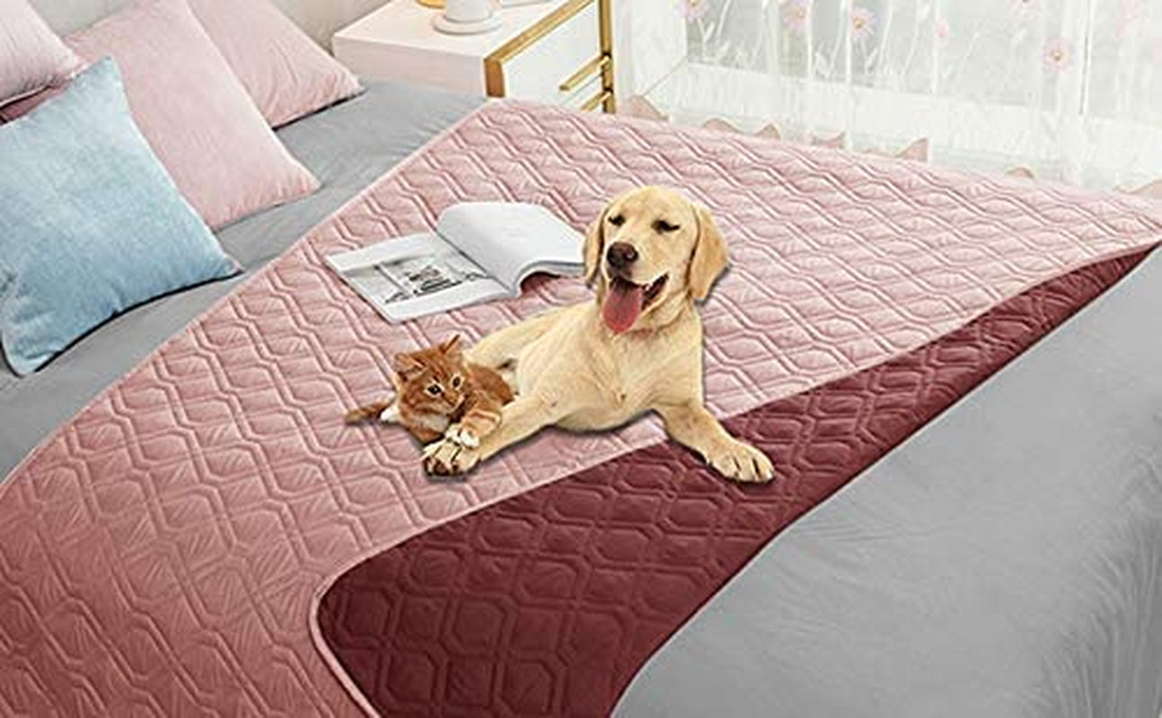 Ameritex Waterproof Dog Bed Cover Pet Blanket for Furniture Bed Couch Sofa Reversible