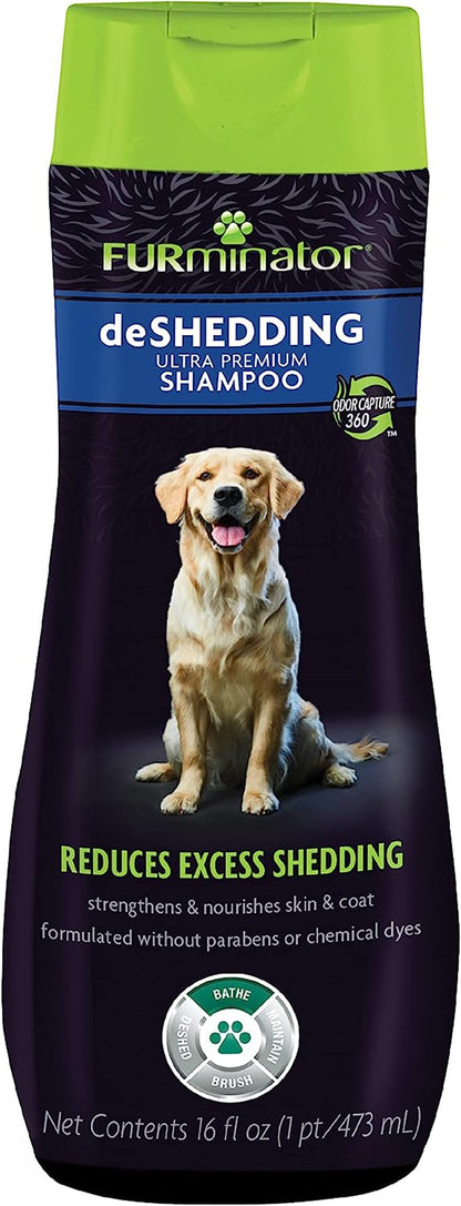 Furminator Ultra Premium Deshedding Conditioner for Dogs, Helps Reduce Excess Shedding, 16 Oz