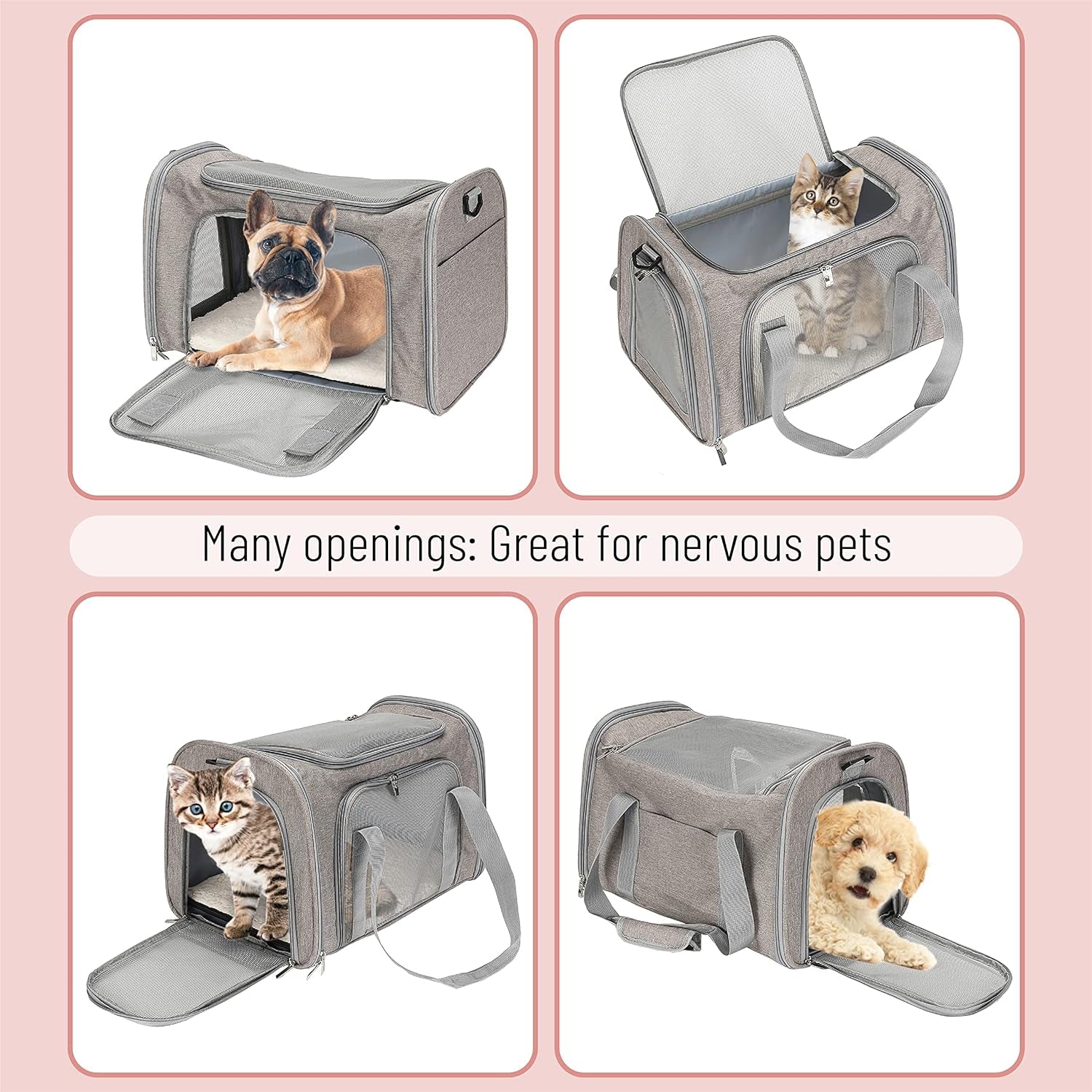 Mr. Pen- Pet Carrier, Cat Carrier, Dog Carrier, Cat Bag Carrier, Cat Travel Carrier, Soft Cat Carrier, Dog Travel Carrier, Pet Travel Carrier, Dog Soft-Sided Carriers, Cat Carrier Bag