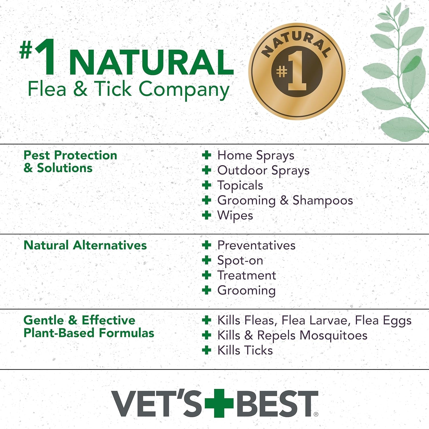 Vet’S Best Flea & Tick Home Spray for Cats – Cotton Spice Scent Cat Flea & Tick Aid – Made in the USA – Flea & Tick Gentle Mist for Cats – 32Oz, Pack of 2