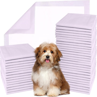 GREEN LIFESTYLE Washable Underpads - Large Bed Pads for Use as Incontinence Bed Pads, Reusable Pet Pads, Great for Dogs, Cats, Bunny, Seniors Bed Pad (Pack of 6 - 30X34)