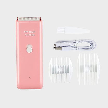 Replaceable Charging Cable&Standard Size Ceramic Blade Set,Pet Dog Hair Clipper Cat Trimmer Used Blade