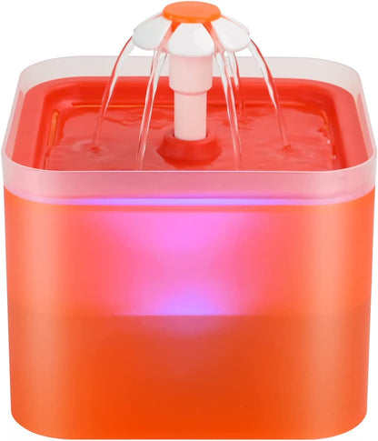 Pet Water Fountain(Orange)