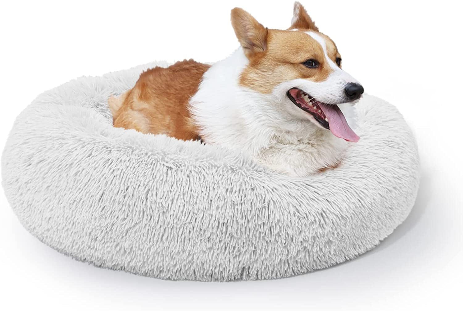 Calming Bed for Dogs 30 Inches Dog Beds for Medium Dogs Washable Anti-Anxiety Dog Beds for Medium Dogs