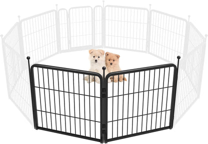 FXW Rollick Dog Playpen for Yard, RV Camping│Patented, 24 Inch 2 Panels