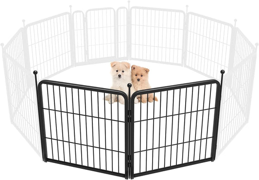 FXW Rollick Dog Playpen for Yard, RV Camping│Patented, 24 Inch 2 Panels